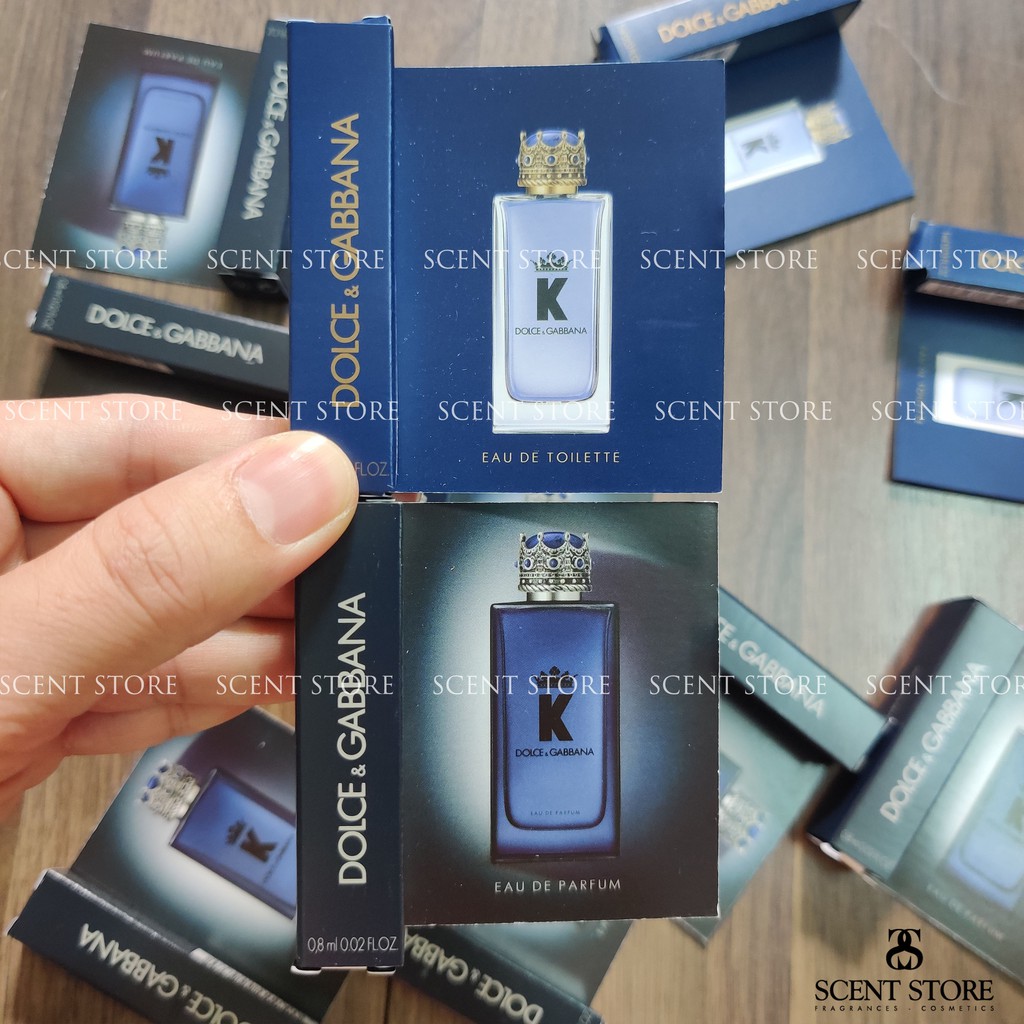 Scentstorevn - Vial chính hãng nước hoa D&amp;G K EDT, EDP [1ml]