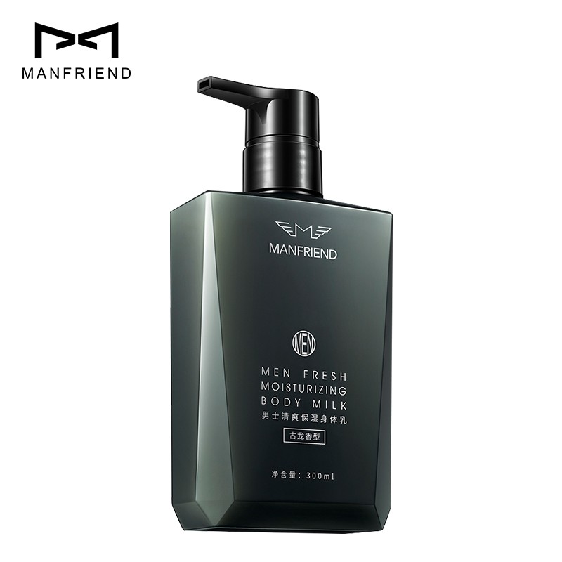 MANFRIEND Sữa dưỡng thể cho nam, dưỡng ẩm toàn thân, chống khô và nứt nẻ, Cologne nước hoa 300ml