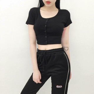 Áo Croptop Len Tăm