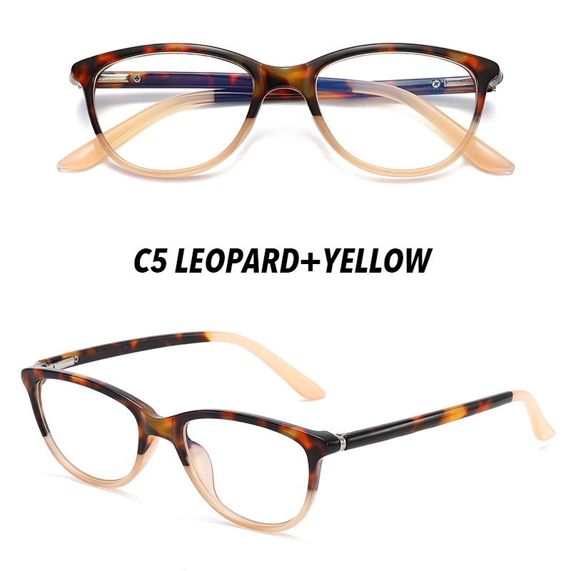 【HENGHA】【Myopia Eyeglasses】Minus 0°~-400° Eyeglasses Korean Fashion Women Eyeglasses Anti Blue Eyeglasses Kính cận