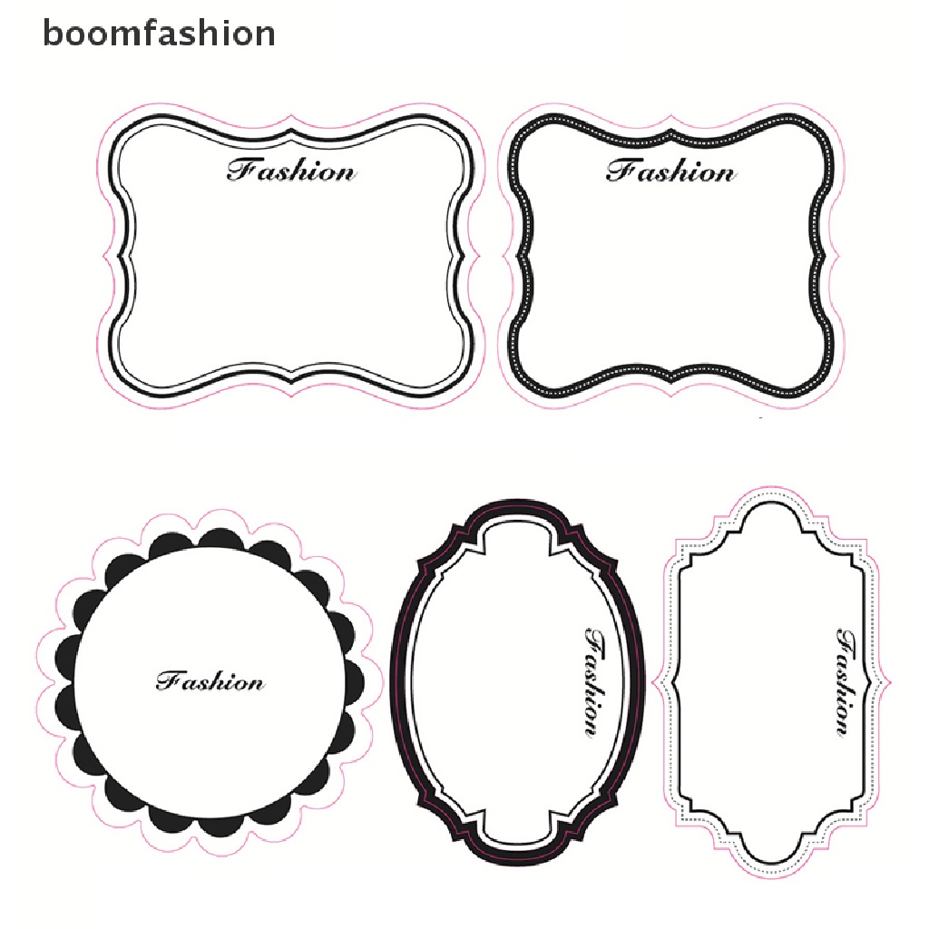 [boomfashion] 10pcs Nail Art Display Tips Mix Design Photo Frame Showing Shelf Card Nail Board [new]