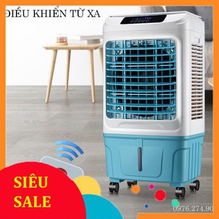 [Freeships-tặng 02 viên đá khô-01điều khiển]Quạt điều hòa AQUA công nghệ Nhật Bản-công suất 130W-Bảo hành 12 tháng