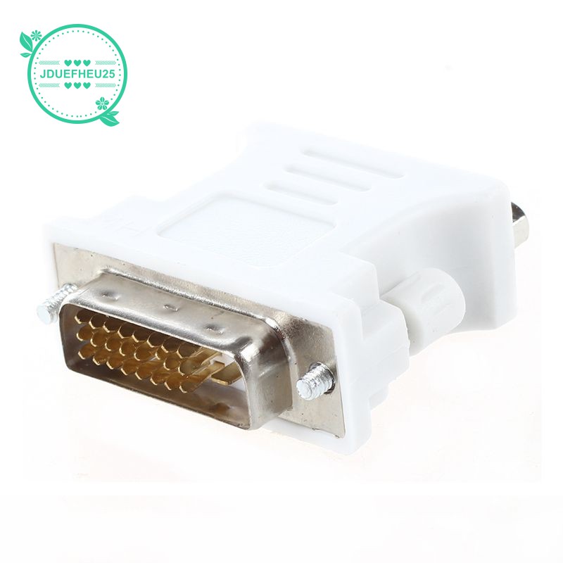 Đầu Chuyển Đổi Cổng Dvi-d (24 + 1 Pin) Sang Cổng Vga (15 Pin)