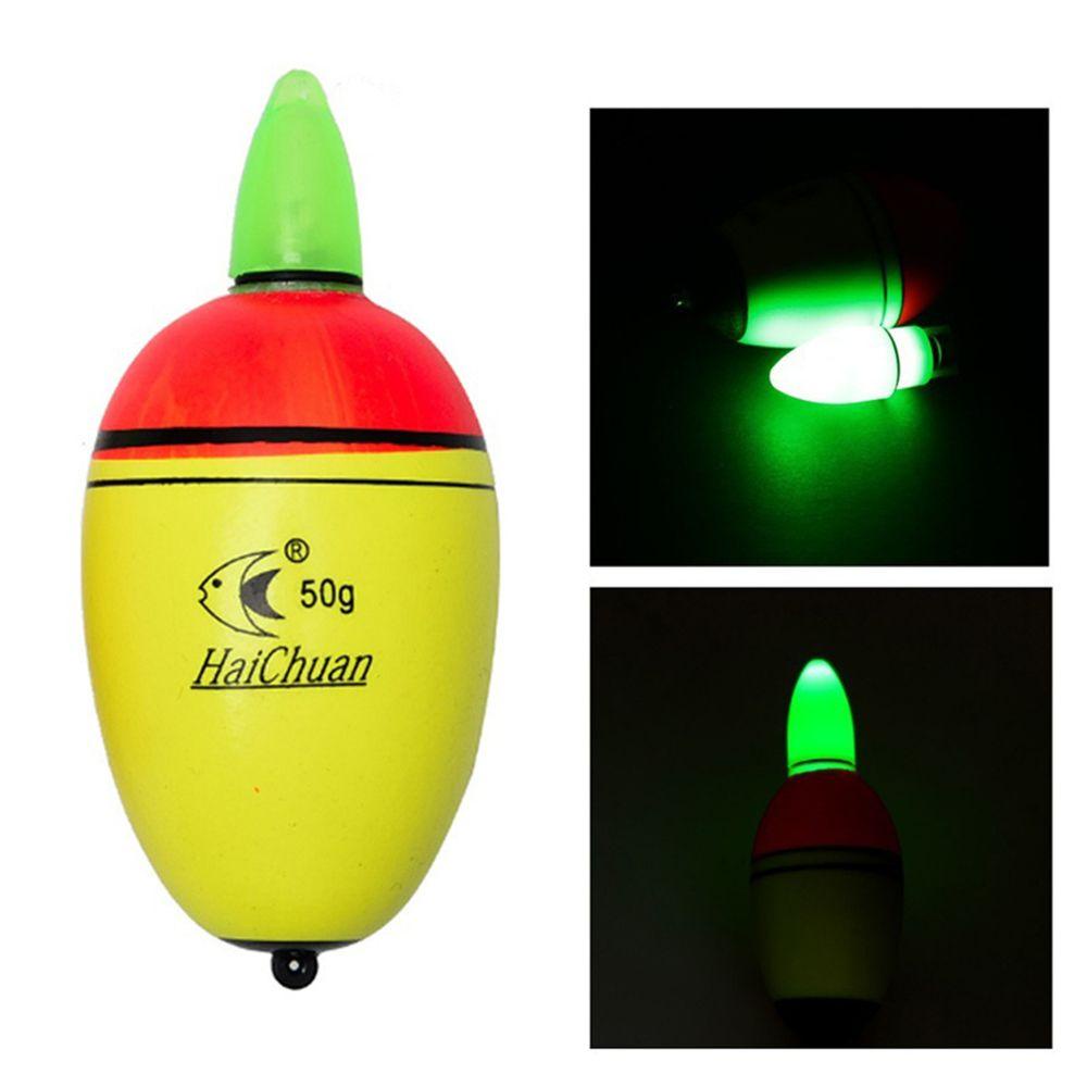 MUVAKO Phao Nổi Câu Cá Ban Đêm Bằng Nhựa  20g / 30g / 40g / 50g