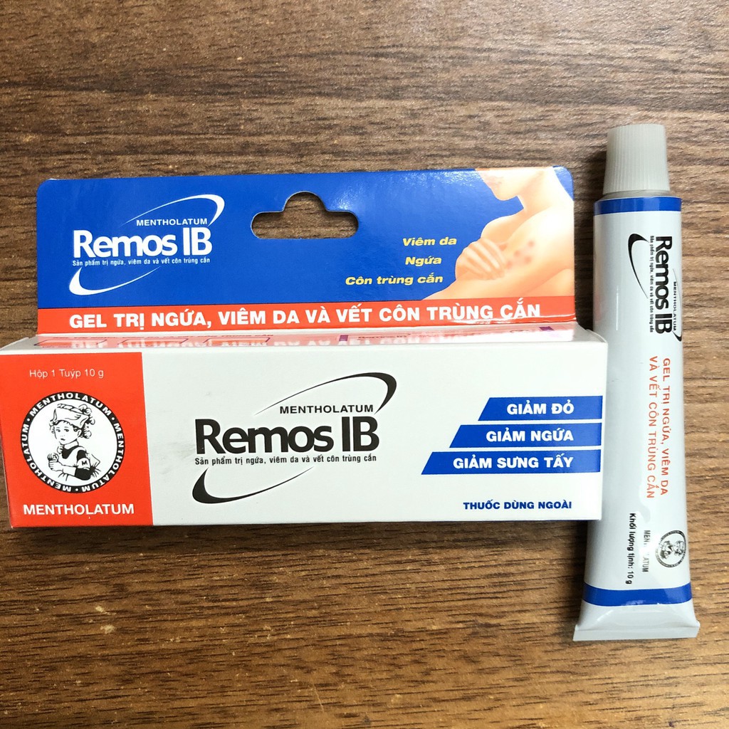 Kem chống muỗi Mentholatum Remos, kem bôi da chống muỗi cho cả gia đình