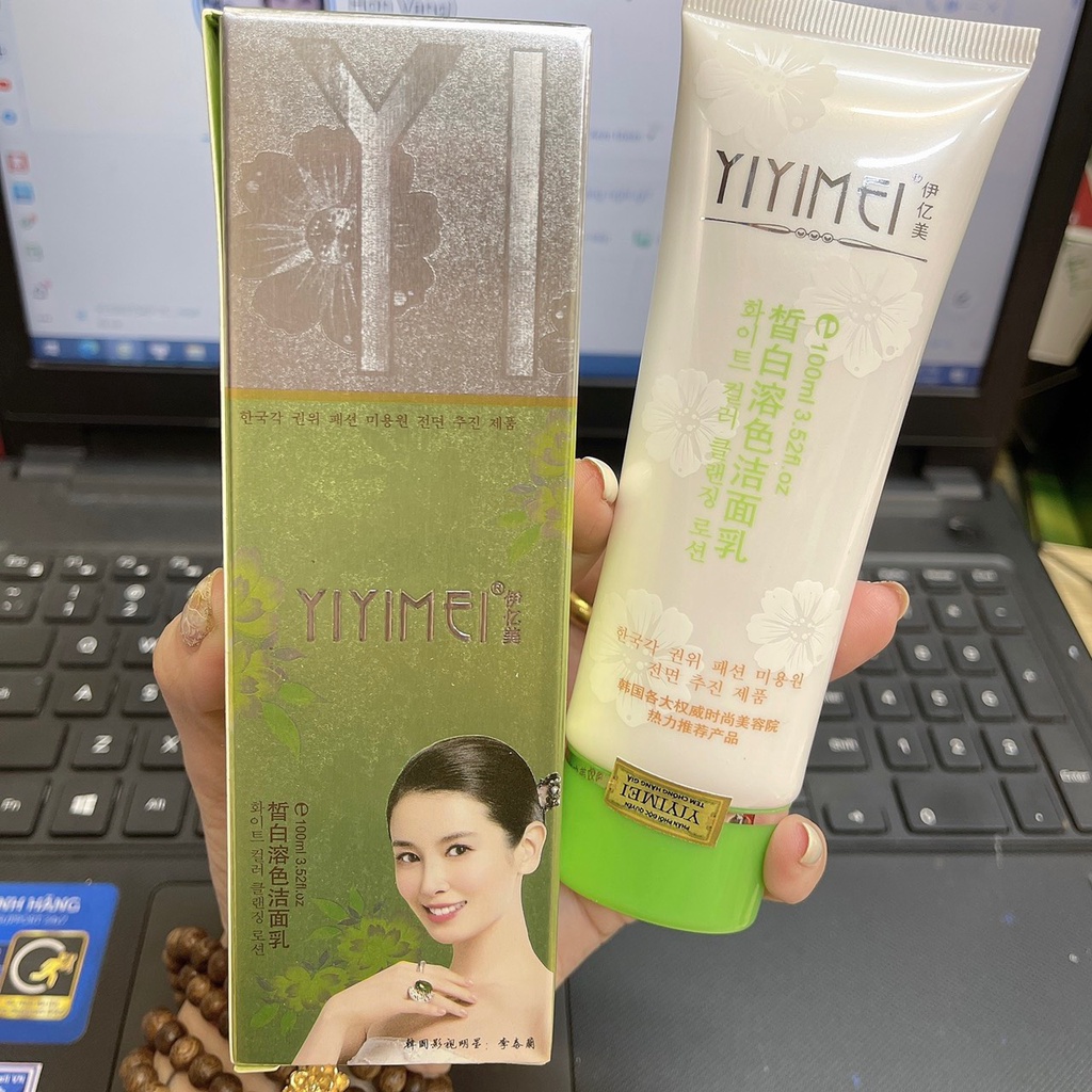Bộ Mỹ phẩm Yiyimei sạch nám, tàn nhang trắng da, Kem Yiyimei 5in1 chính hãng