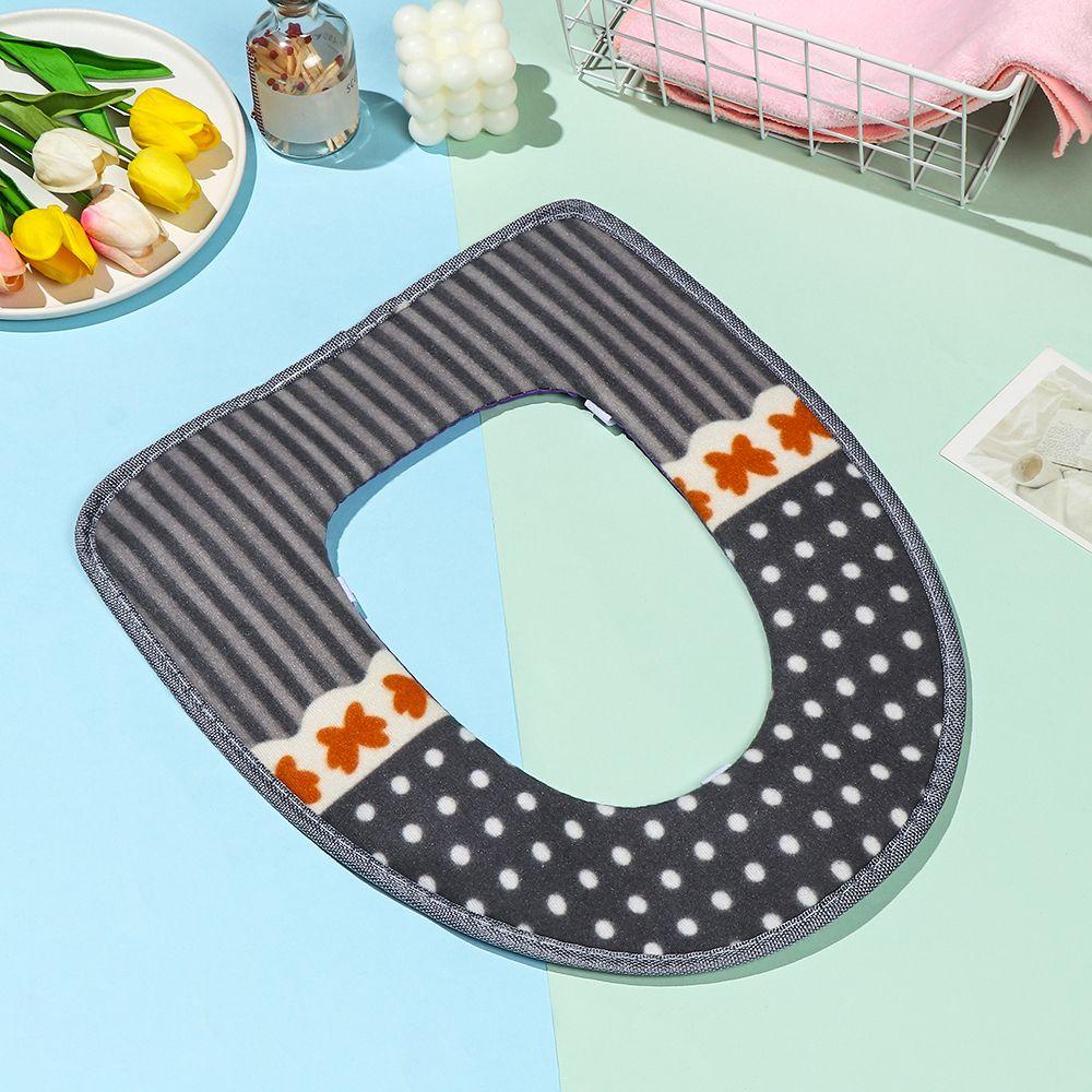 PINEVN Vỏ Bọc Bệ Ngồi Bồn Cầu Bằng Lông Nhung Dày Dặn