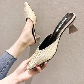 [sẵn ] Giày Cao Gót Mũi Nhọn Nữ