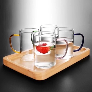 Set 6 cốc quai 6 màu 300ml (C17)