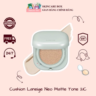 [KÈM LÕI] PHẤN NƯỚC CUSHION LANEIGE NEO MỚI NHẤT 2020 - ĐỦ BILL