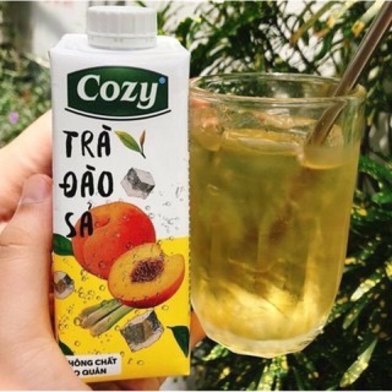 Trà Cozy Đào Sả, Tắc Mật Ong, Vải Siêu ngon có lại