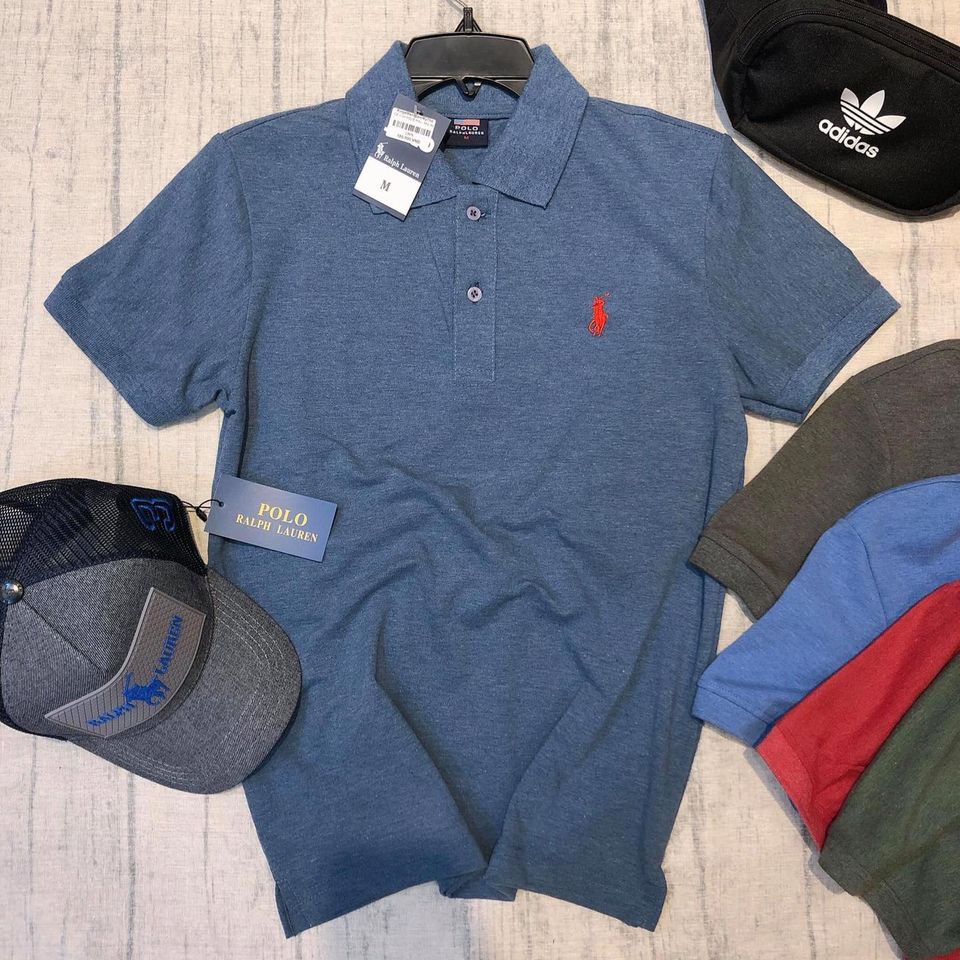 Áo Thun Polo Nam Có Cổ, Tay Ngắn PL005 - Chất Liệu Cotton Cá Sấu 100%, Form Suông Basic Thoáng Mát, Thoải Mái.