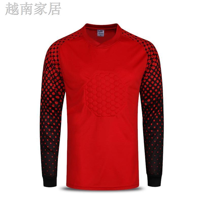 Bộ Đồ Thủ Môn Bóng Đá Tay Dài Dày Dặn Bảo Vệ Quần Short
