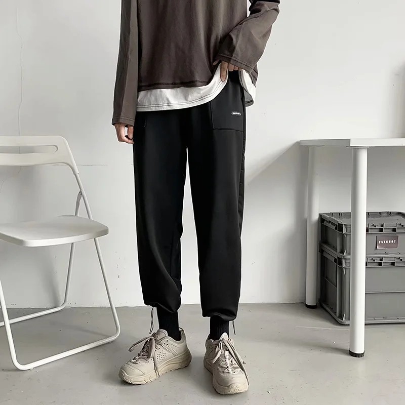 Quần dài màu trơn đơn giản hợp thời trang cho nam | BigBuy360 - bigbuy360.vn