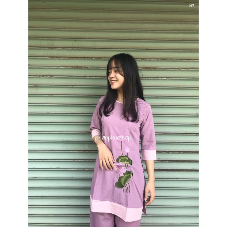 Thời trang đi chùa - đồ lam - đồ phật tử