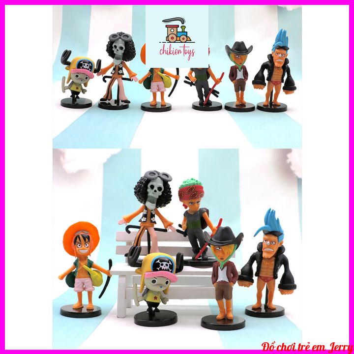 One Piece, mô hình One Piece nhiều nhân vật, đồ chơi mô hình cực chất