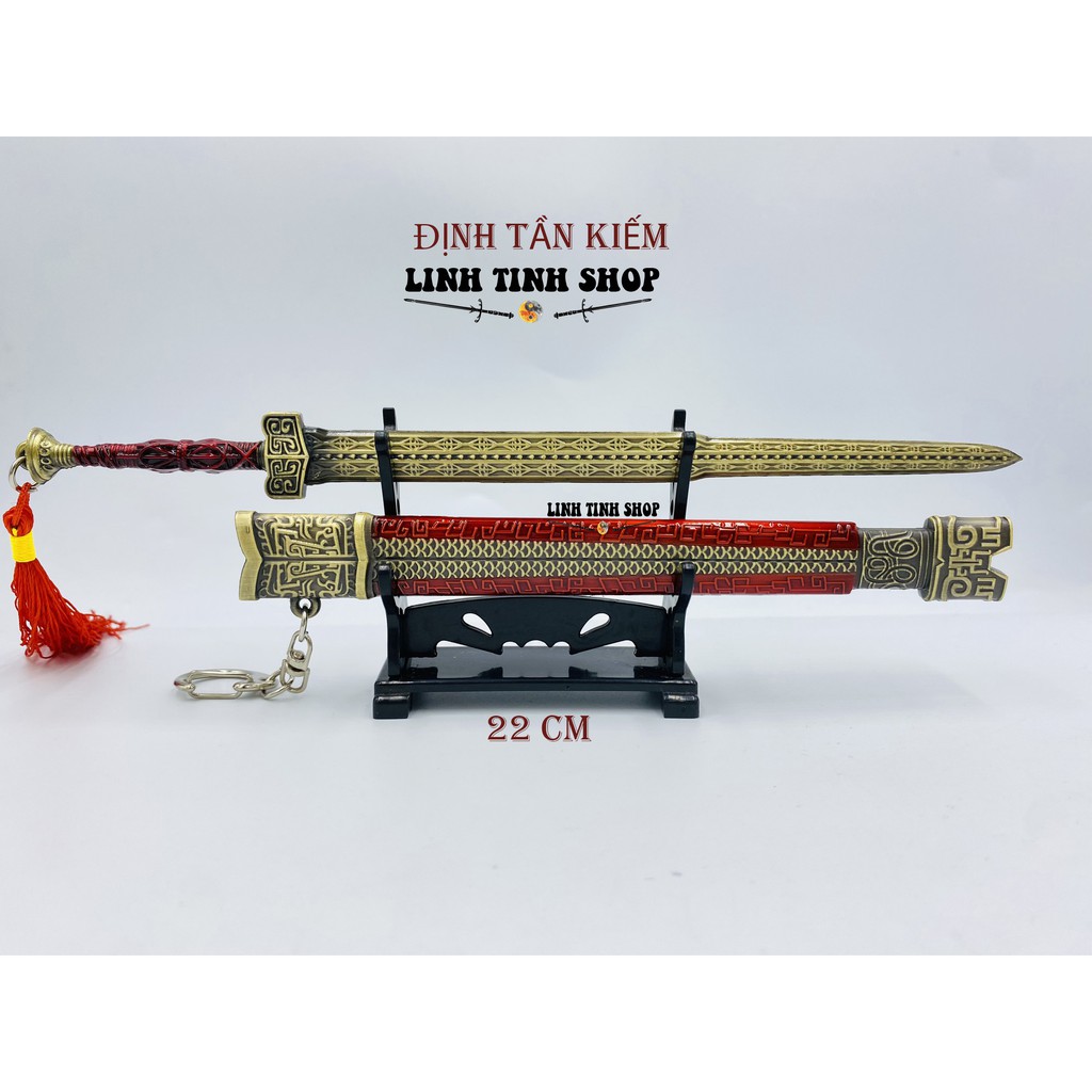 Móc khóa Định tần kiếm