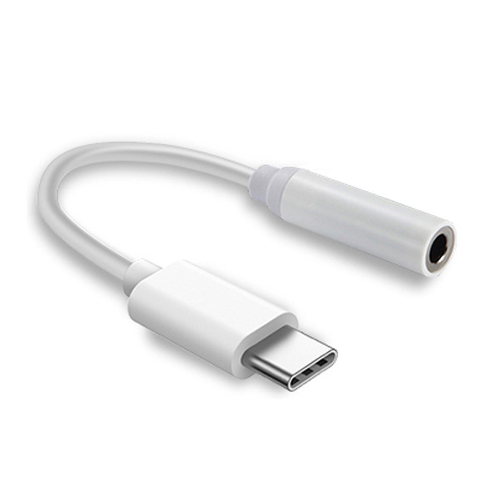 1 Dây Cáp Chuyển Đổi Cổng Type-C Sang 3.5mm Cho Xiaomi 6 Mi6 Letv 2 Pro 2 Max2 Type C Male Sang 3.5 Aux