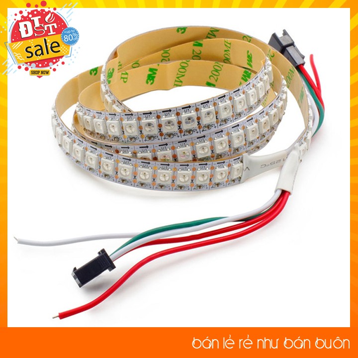 ✅ [RẺ NHẤT VIỆT NAM]Led dán WS2812 WS2812B Full màu 36led/72led/144led