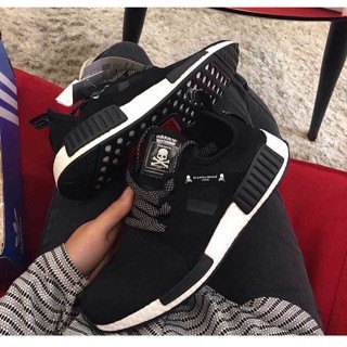 [ FREGIÀY THỂ THAO SNEAKER NMD XR1 MASTERMIND ĐEN TRẮNG NAM NỮ NAM NỮ 2018