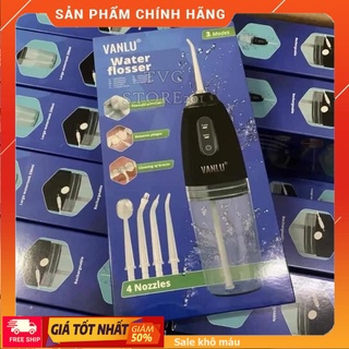 Tăm nước vanlu❤️ freeship ❤️máy tăm nước 4 đầu siêu tiện lợi