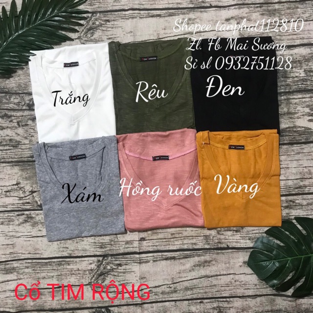 ÁO THUN BODY CỔ TRÒN ( ảnh thật 100% )