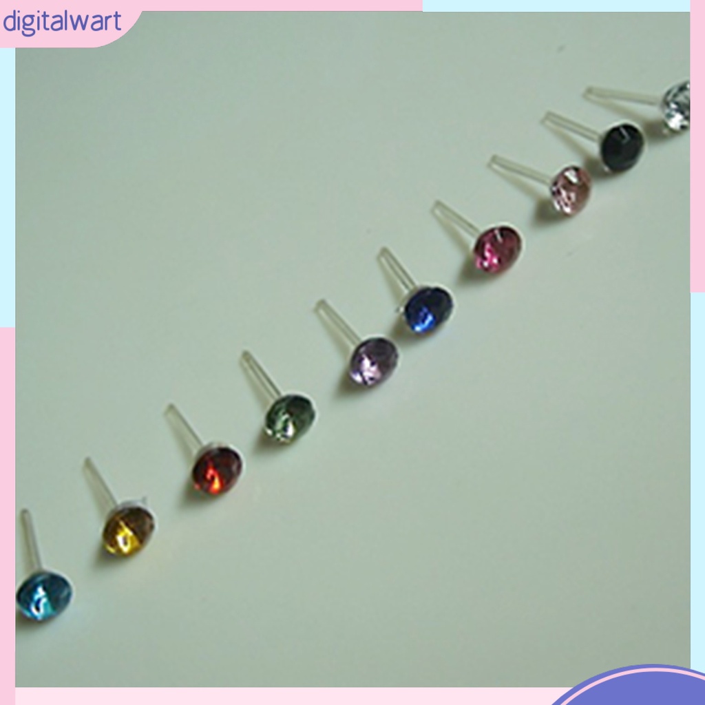 Set 20 Đôi Khuyên Tai Đính Đá Thời Trang Thanh Lịch Dành Cho Nữ