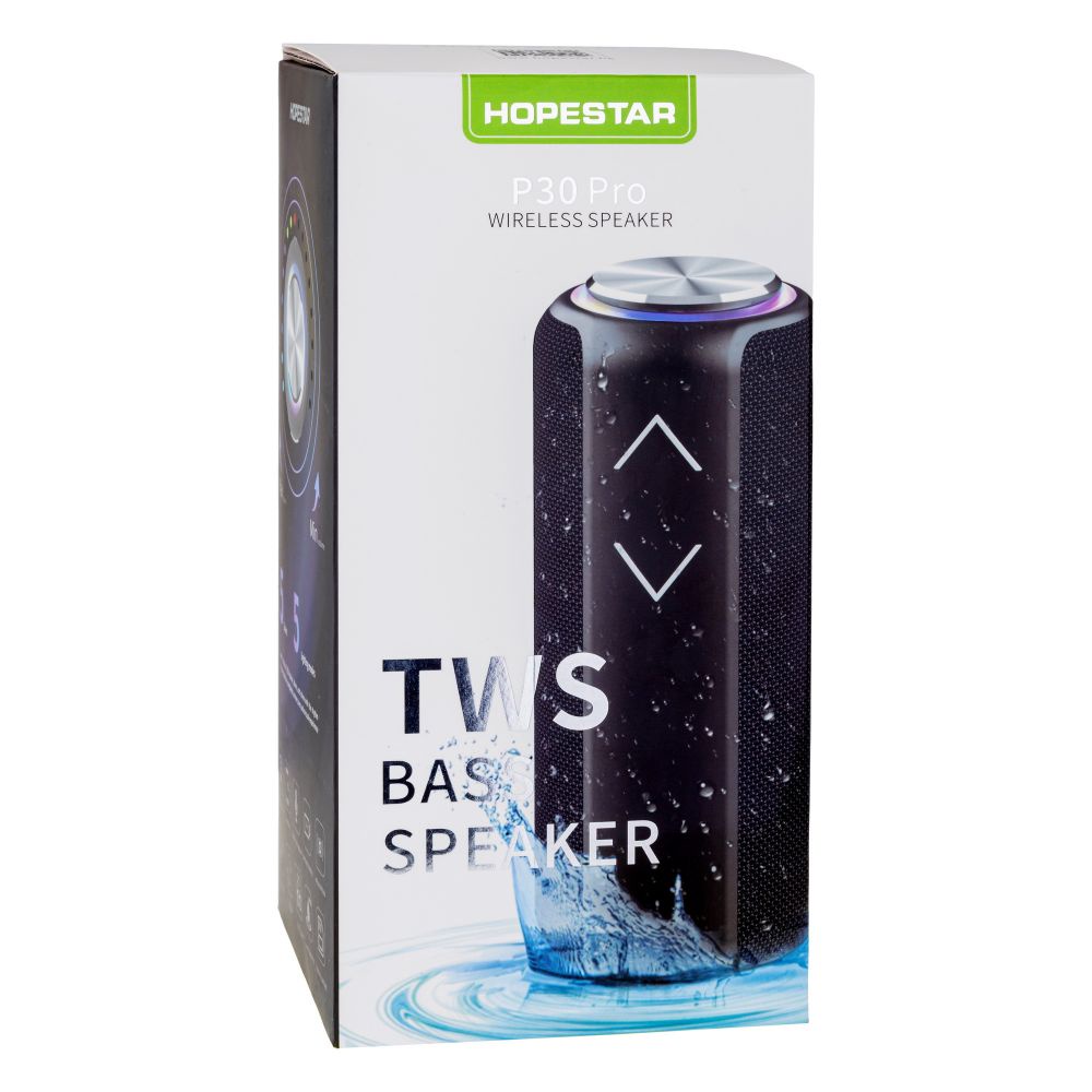 Loa bluetooth cao cấp HopeStar P30 Pro - BLT 5.0, Bass mạnh, Đèn Led, IPX6, CS 16W (Màu Random) - Phụ Kiện 1986
