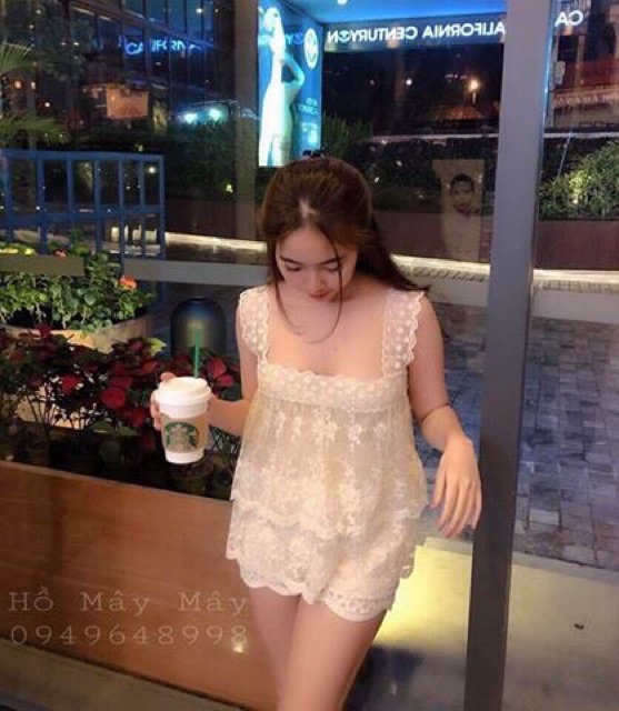 [Mã WASKT410K giảm 10K đơn 50K] Áo ren 2 dây( ảnh+ video) | BigBuy360 - bigbuy360.vn