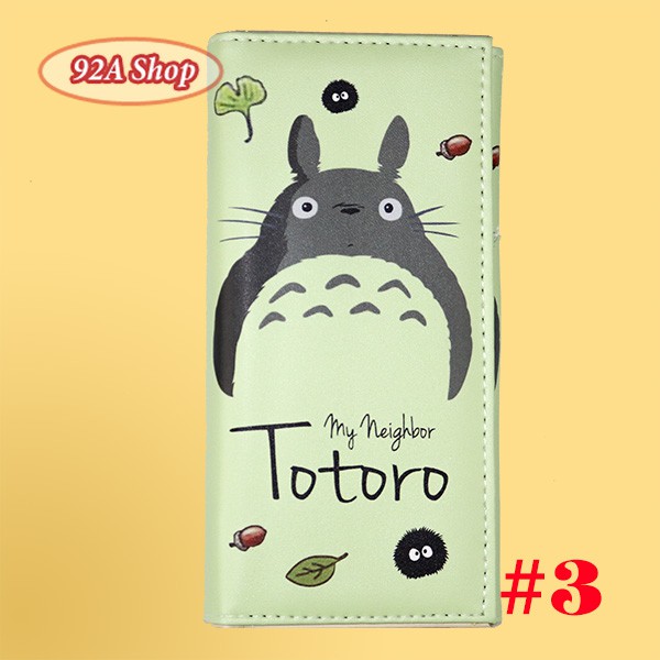 [VÍ DÀI] VÍ HOẠT HÌNH TOTORO SIÊU CUTE CHO DÂN TEEN