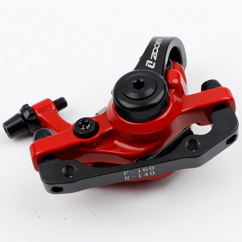 ZOOM Má Phanh Xe Đạp Leo Núi DB680 Phanh Đĩa Kéo Đường Pittông Đôi Hợp Kim Phanh Xe Đạp Leo Núi