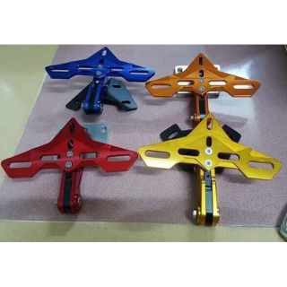 Pat nâng gập biển số  kiểu máy bay CNC ex với winer