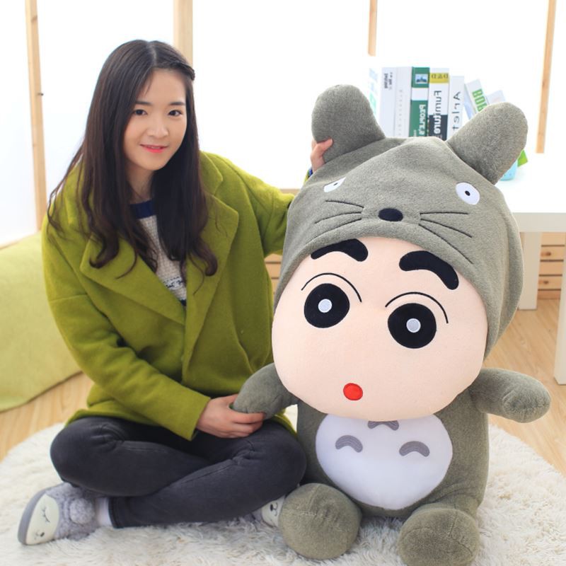 THÚ BÔNG SHIN MẶC ÁO TOTORO  HÀNG CAO CẤP CHẤT LƯỢNG CAO, AN TOÀN CHO NGƯỜI SỬ DỤNG