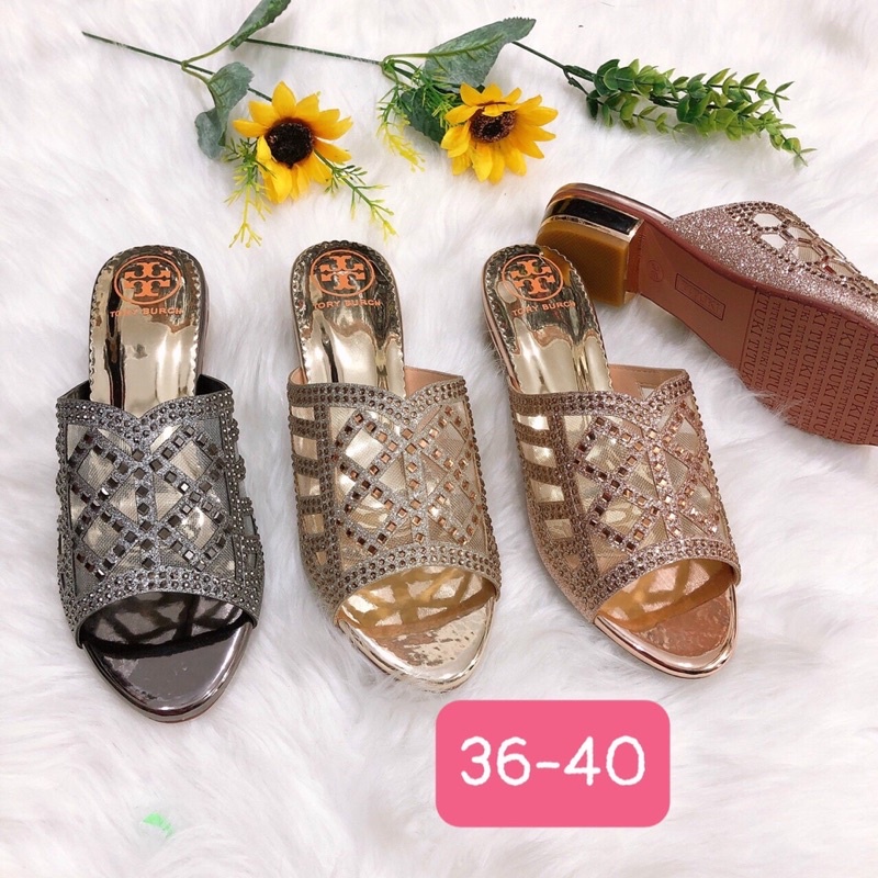 Guốc trung niên số lớn  36-43 gót 3p