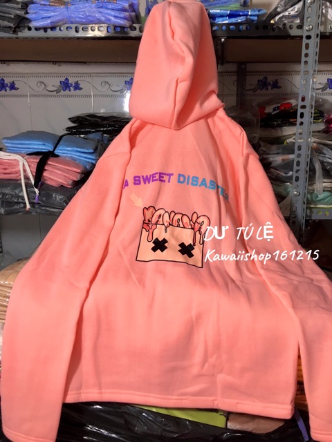 [Mã FAGREEN1505 giảm 10% tối đa 30K đơn 99K] Áo khoác nữ banawa nỉ dày dặn size M, L 45-75kg Dư Tú Lệ | BigBuy360 - bigbuy360.vn