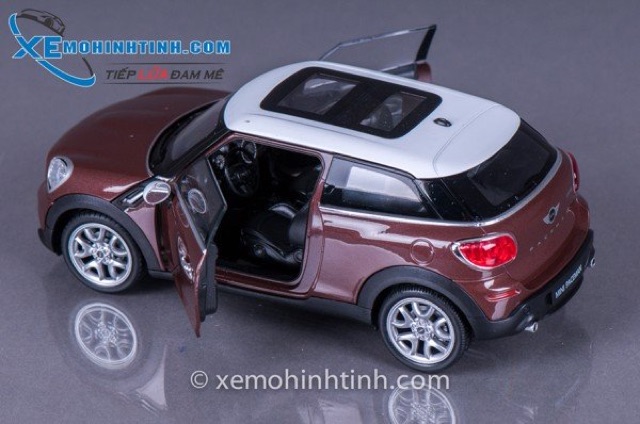 Xe Mô Hình Mini Cooper S Paceman 1:24 Welly (Nâu)