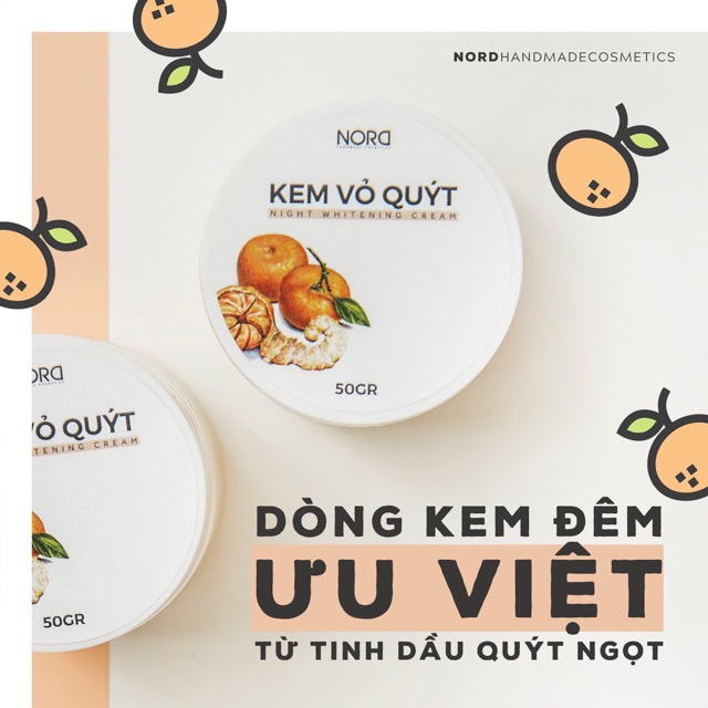 Kem dưỡng vỏ quýt