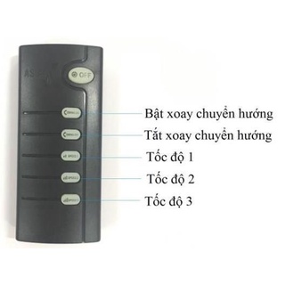 Remote quạt Asia chính hãng