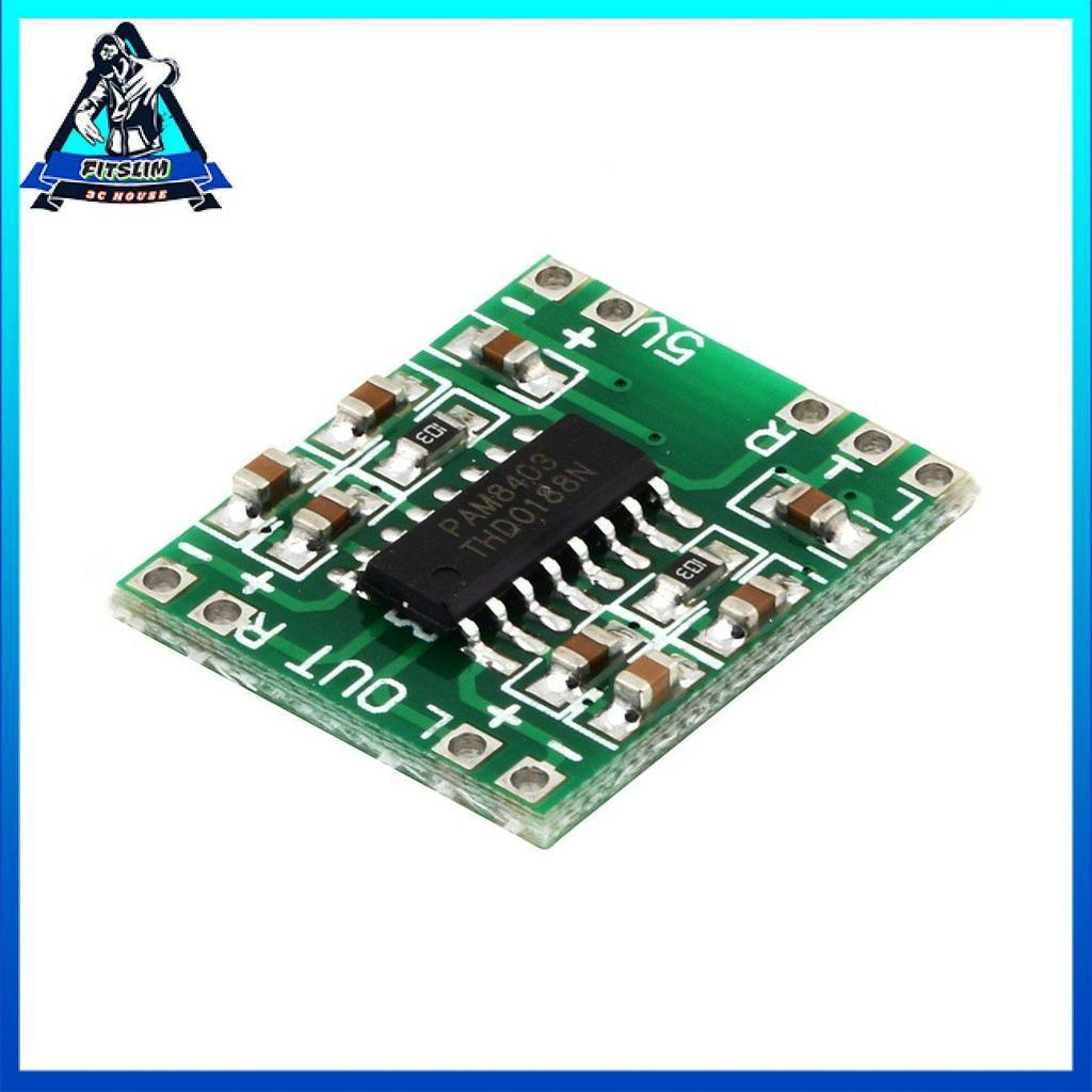 POWER Bảng Mạch Khuếch Đại Âm Thanh Kỹ Thuật Số Loại D 2 Kênhsx3W Pam8403