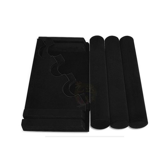 Kệ Treo Vòng Tay 3 Tầng Nhung Đen