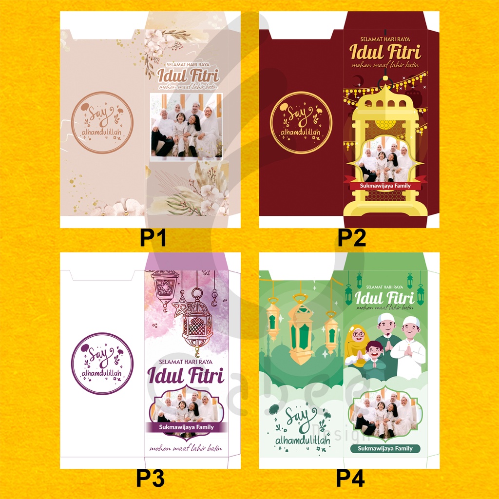 Idul FITRI Amplop / Nhân Vật ANGPAU Có Thể Tùy Chỉnh Và Ảnh Tình Yêu / Tiền Không Gấp / Gấp / Nhân Vật Trực Tiếp