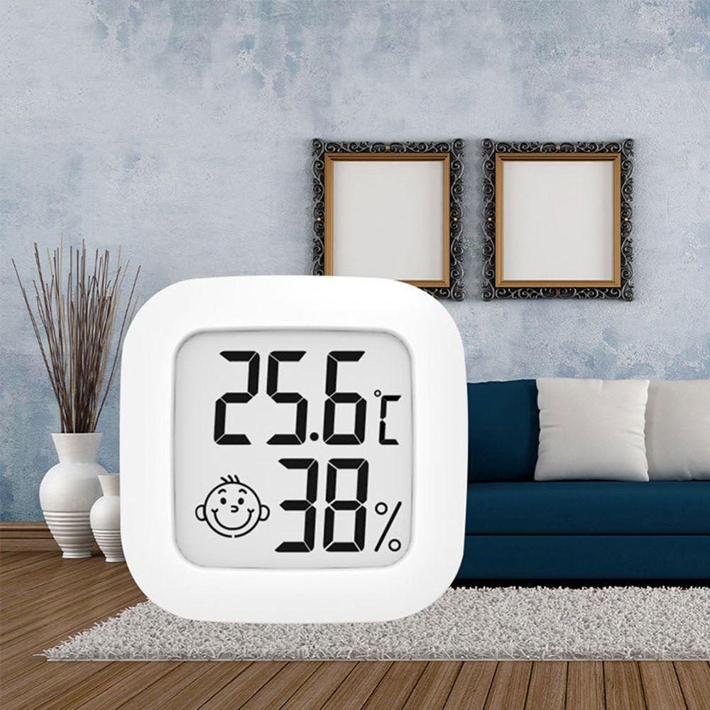 Nhiệt Kế Điện Tử Mini Có Đèn LED Đo Nhiệt Độ Và Độ Ẩm DAPHS