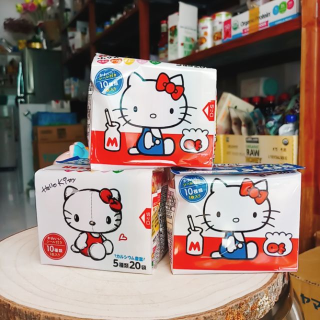 Gia vị rắc cơm Hello Kitty Nhật cho bé ăn dặm -ShopMeKhoai