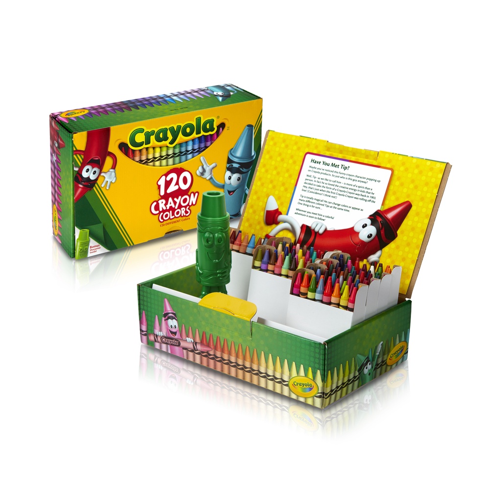 Bộ 120 bút sáp màu Crayola - 526920