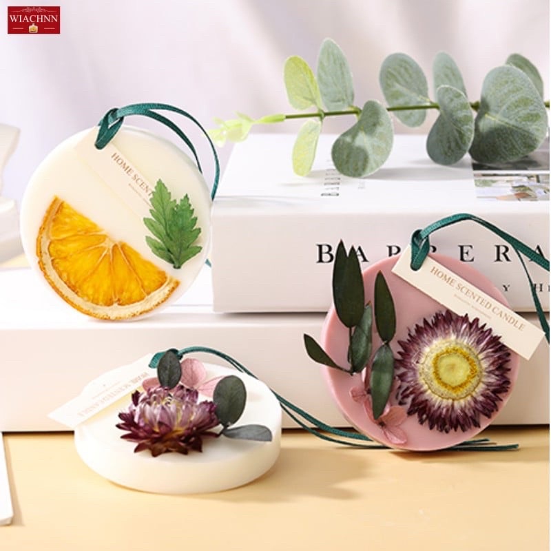 Sáp Thơm TRÒN Hương Hoa Khô Treo Đa Năng TREO PHÒNG - TREO XE - TỦ QUẦN ÁO