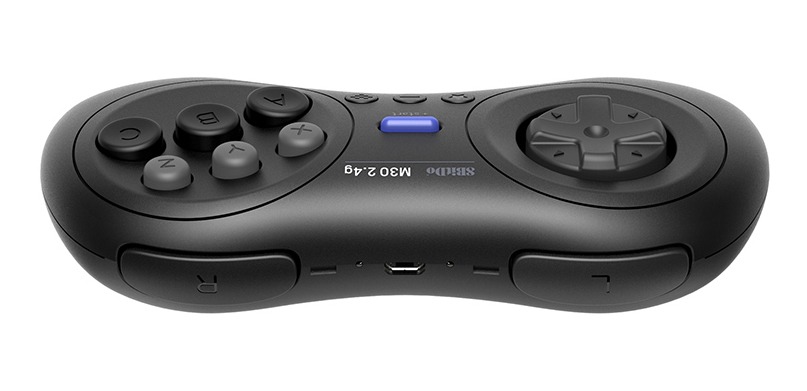 Tay Cầm Chơi Game Không Dây 8bitdo M30 + Đầu Nhận Sega