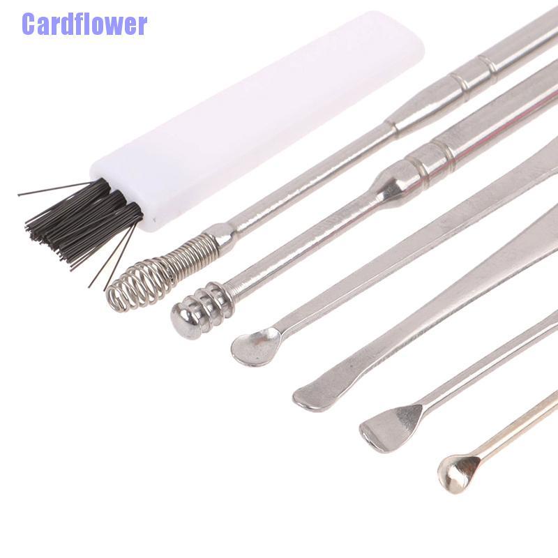 Bộ 7 Dụng Cụ Vệ Sinh Tai Bằng Hợp Kim Tiện Lợi