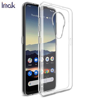 Ốp điện thoại tpu silicone mềm trong suốt imak cho nokia 7.2 6.2
