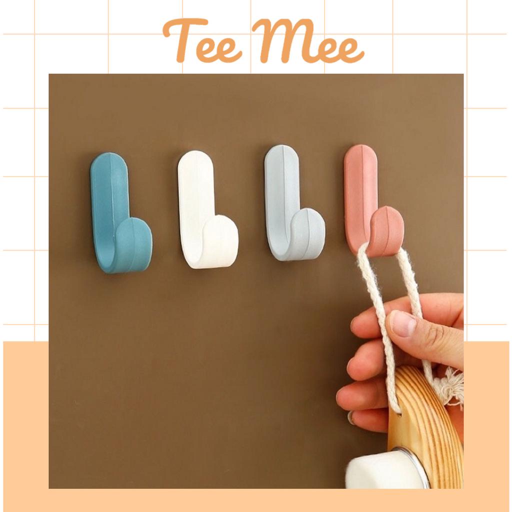 Móc treo đồ dán tường mini chữ J