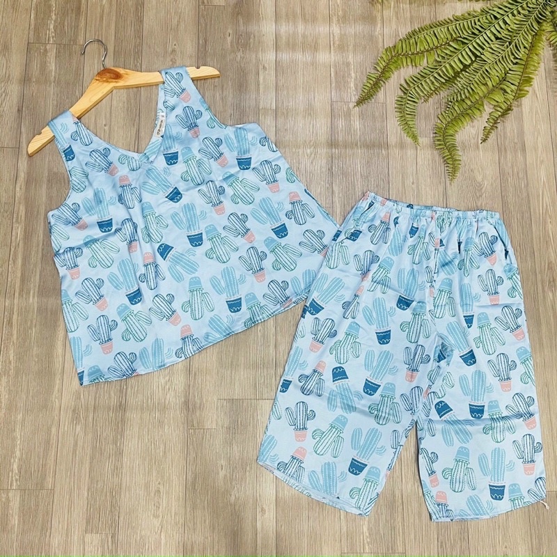 Đồ bộ lửng vải Latin